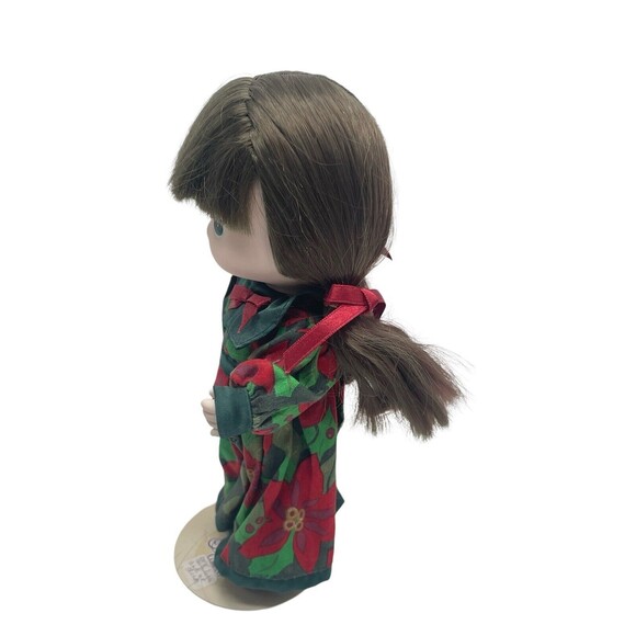 Precious Moments Doll | Natalie | Christmas Holiday | #1551 | 1995 - Picture 12 of 13